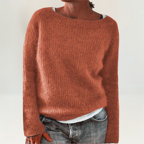 Beatrix - Women's Crew Neck Pullover Sweater