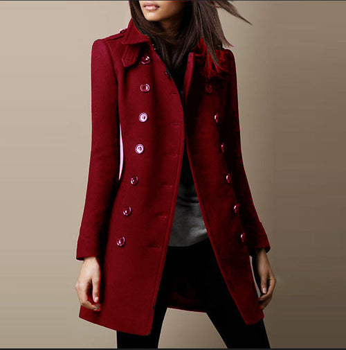 Felicity - Women's Double Breasted Coat