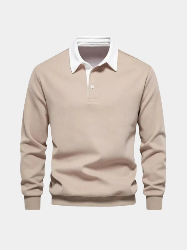 Jasper - Men's Knit Polo Sweater
