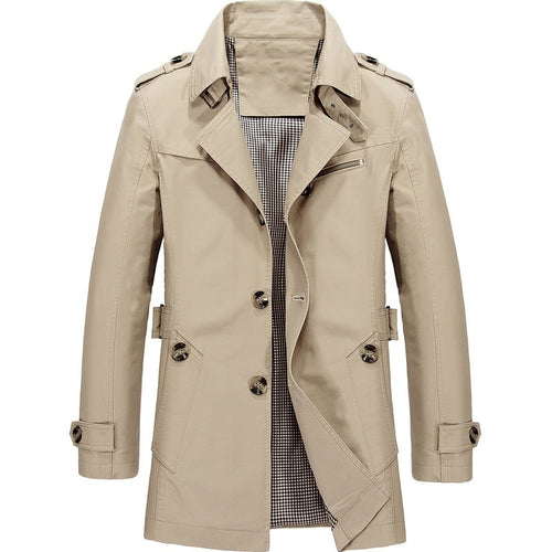 Percival - Men's Classic Trench Coat