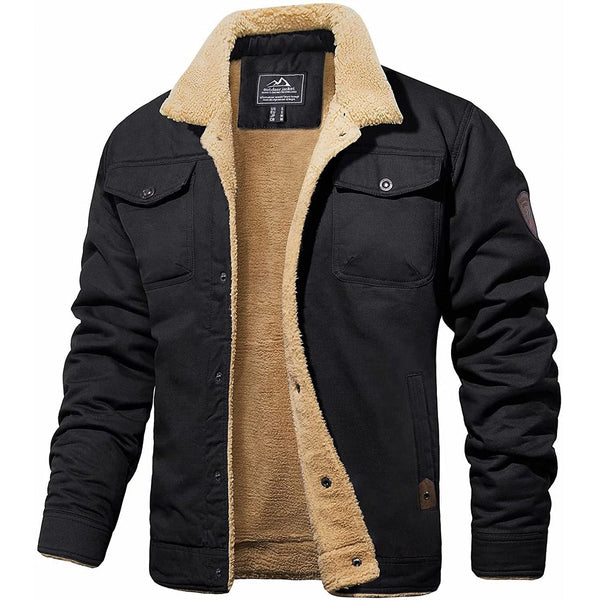 Phineas - Men's Sherpa Lined Bomber Jacket