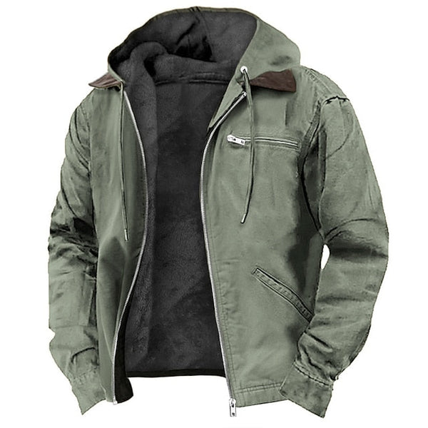 Quentin - Men's Hooded Windbreaker Jacket