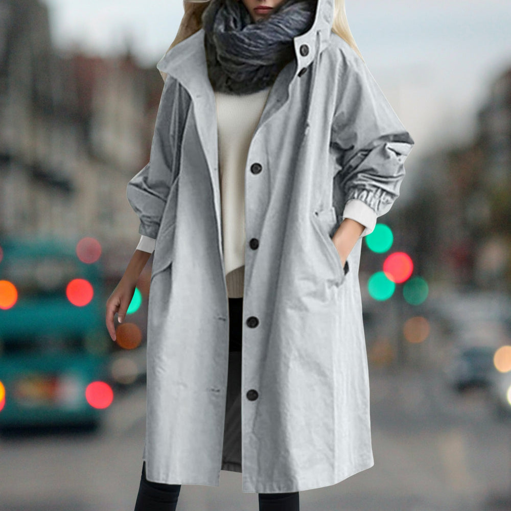Everly - Women's Hooded Rain Coat
