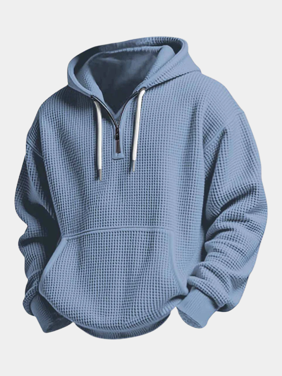 Abel - Men's Waffle Knit Hoodie
