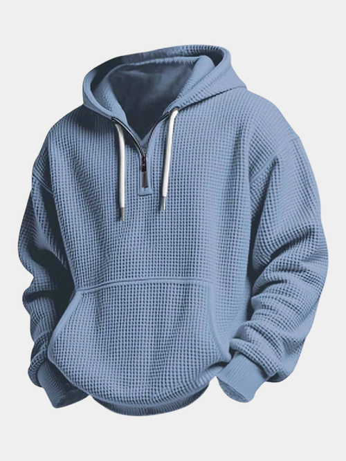 Abel - Men's Waffle Knit Hoodie