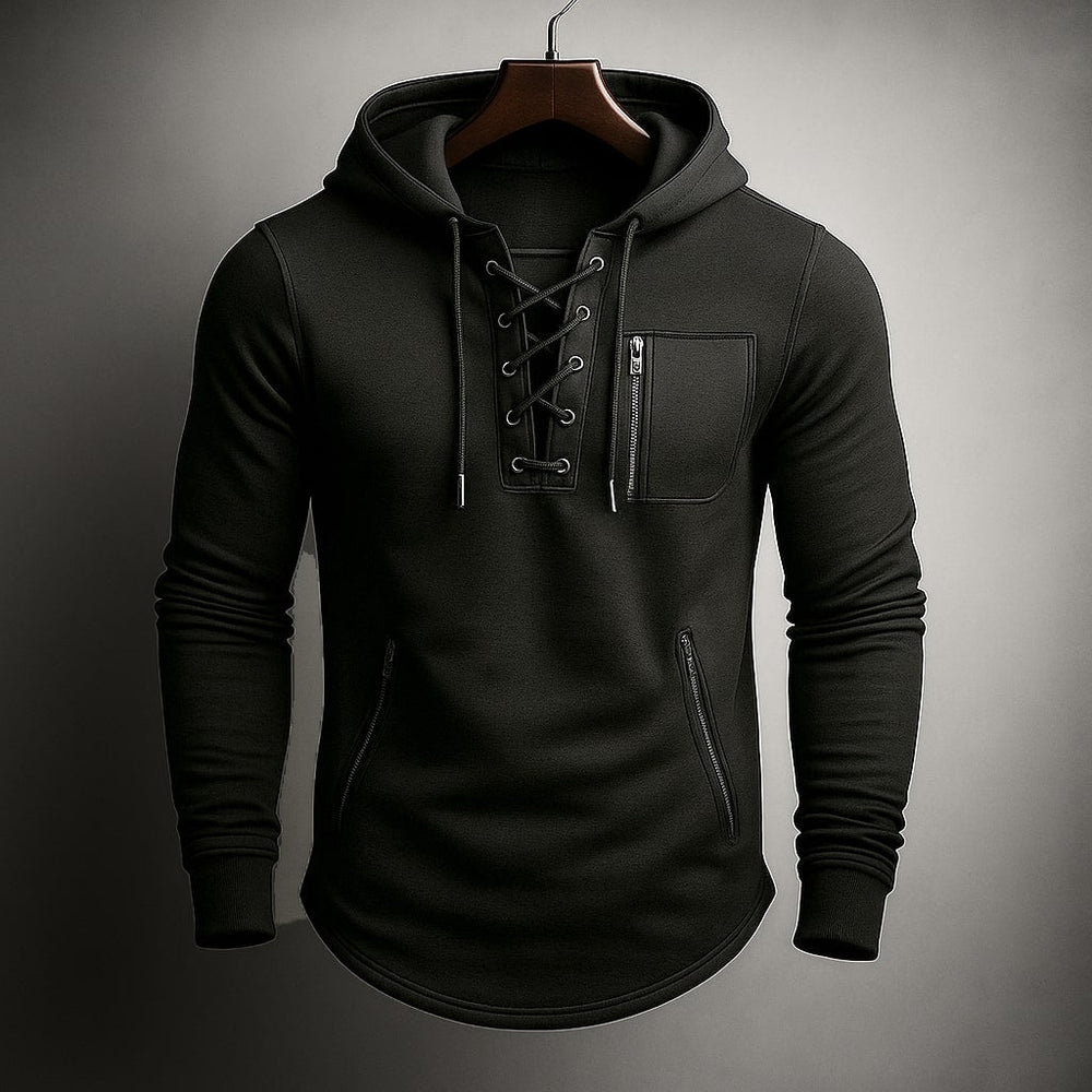 Albert - Men's Knit Hoodie Pullover