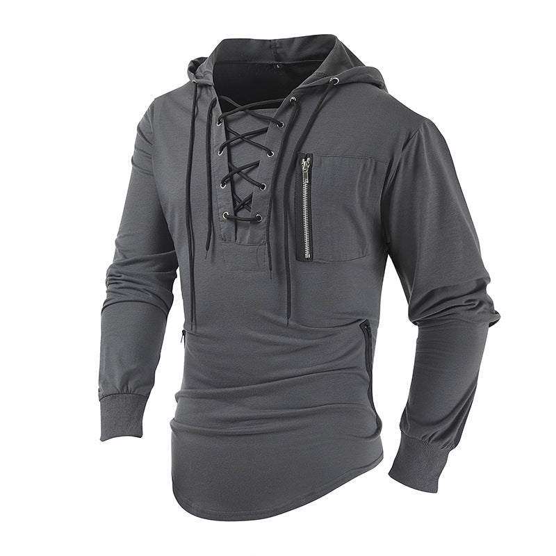 Albert - Men's Knit Hoodie Pullover