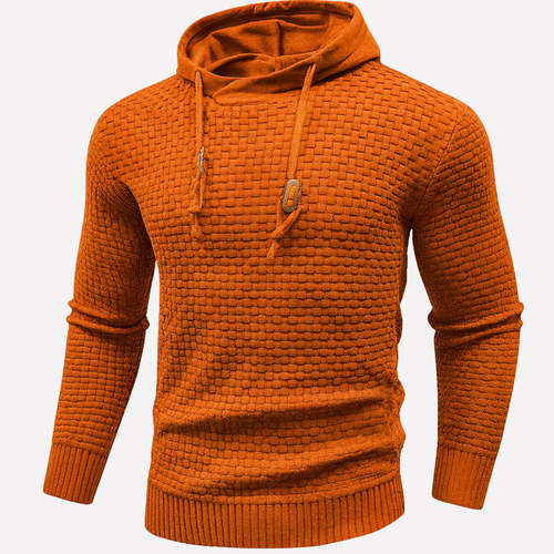 Anders - Men's Waffle Knit Pullover Hoodie