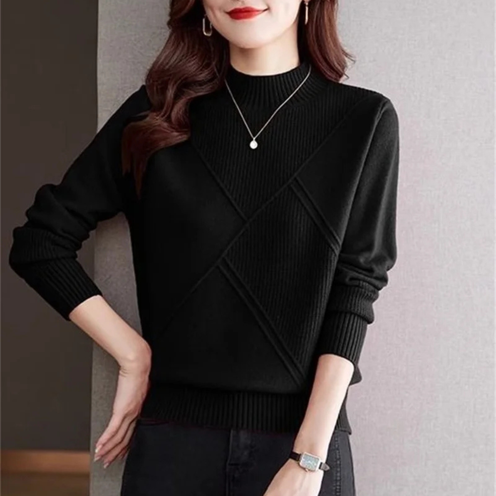 Anouk - Women's Crew Neck Knit Sweater