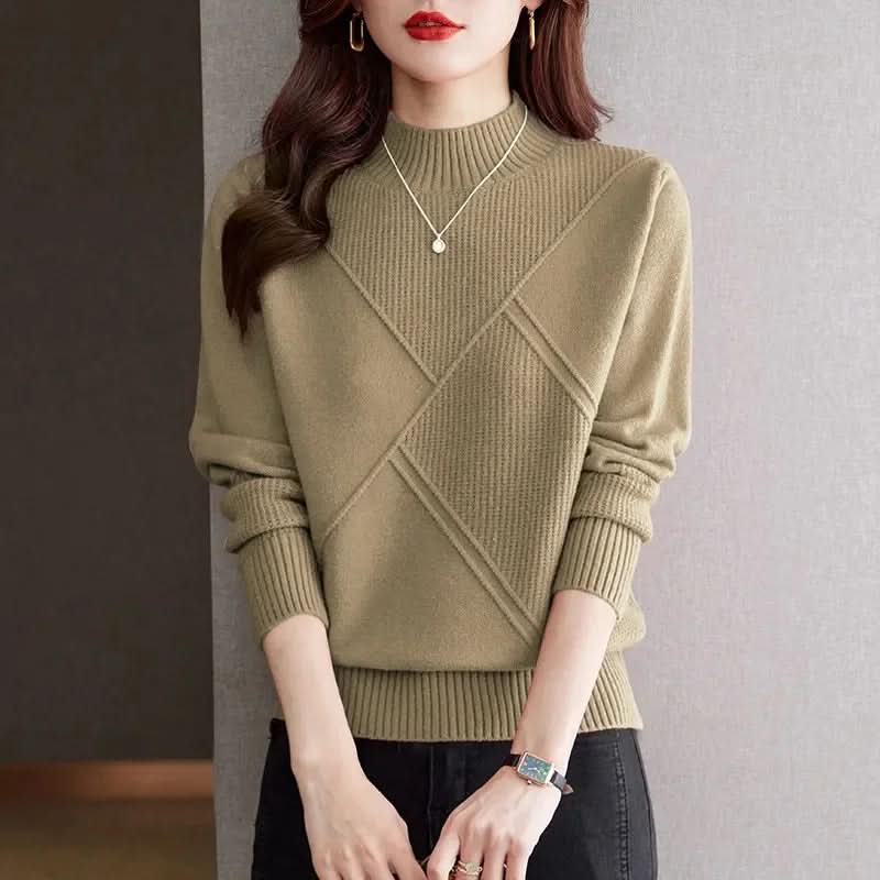 Anouk - Women's Crew Neck Knit Sweater