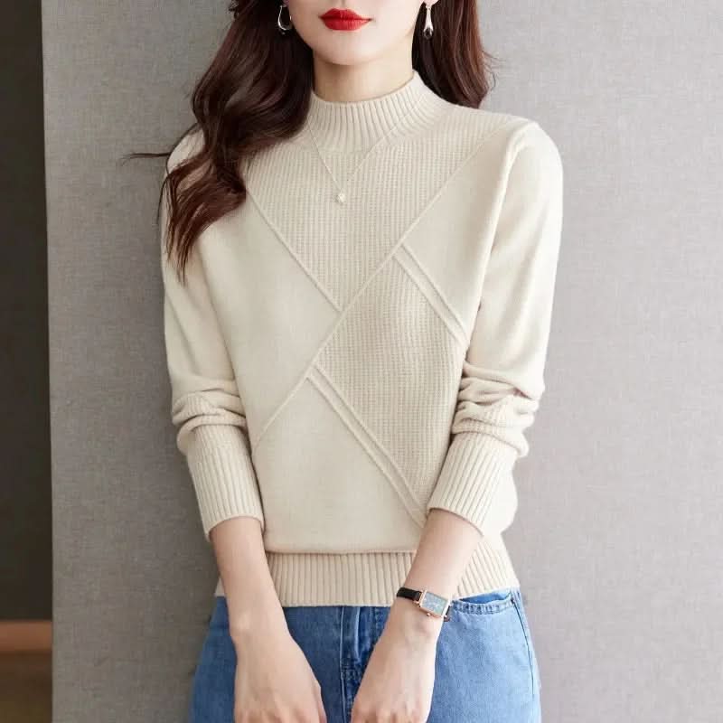 Anouk - Women's Crew Neck Knit Sweater