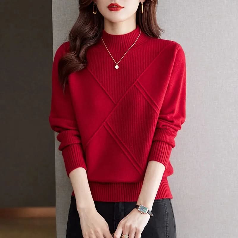 Anouk - Women's Crew Neck Knit Sweater