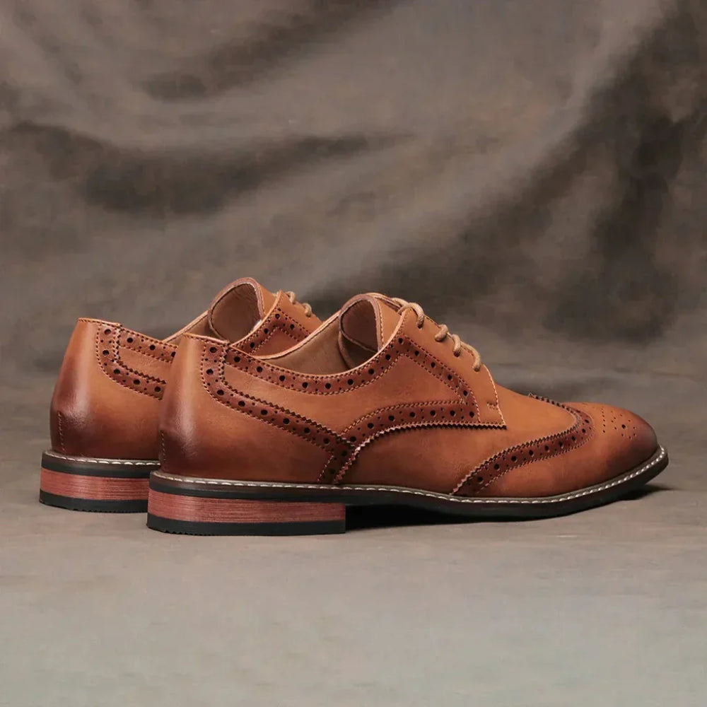Beckett - Men's Wingtip Brogue Oxford Shoes