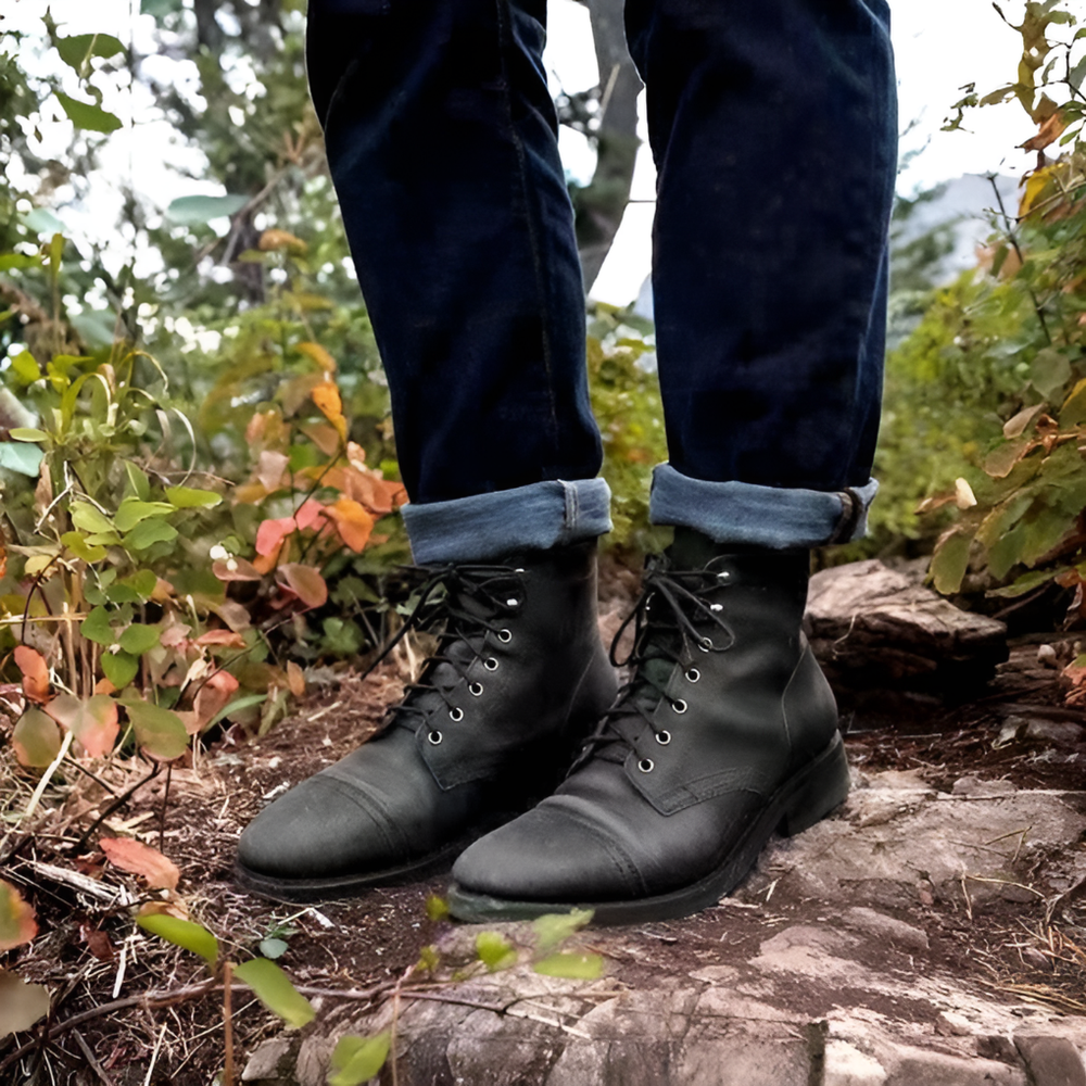 Bennett - Men's Vintage Lace Up Boots