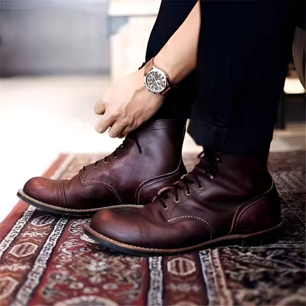 Bennett - Men's Vintage Lace Up Boots