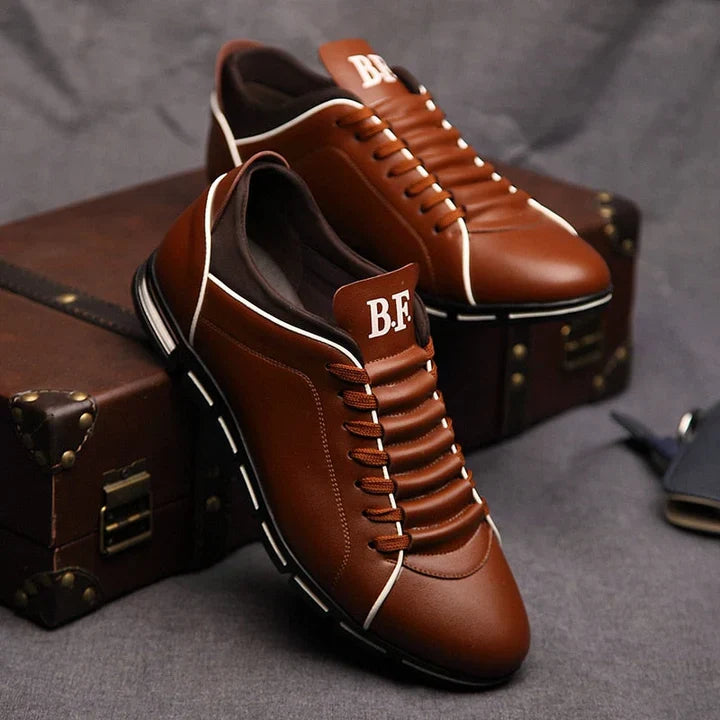 Booker - Men's Casual Leather Sneakers