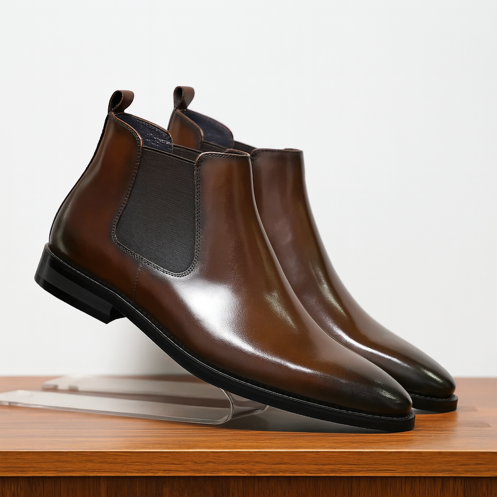Bram - Men's Leather Chelsea Boots