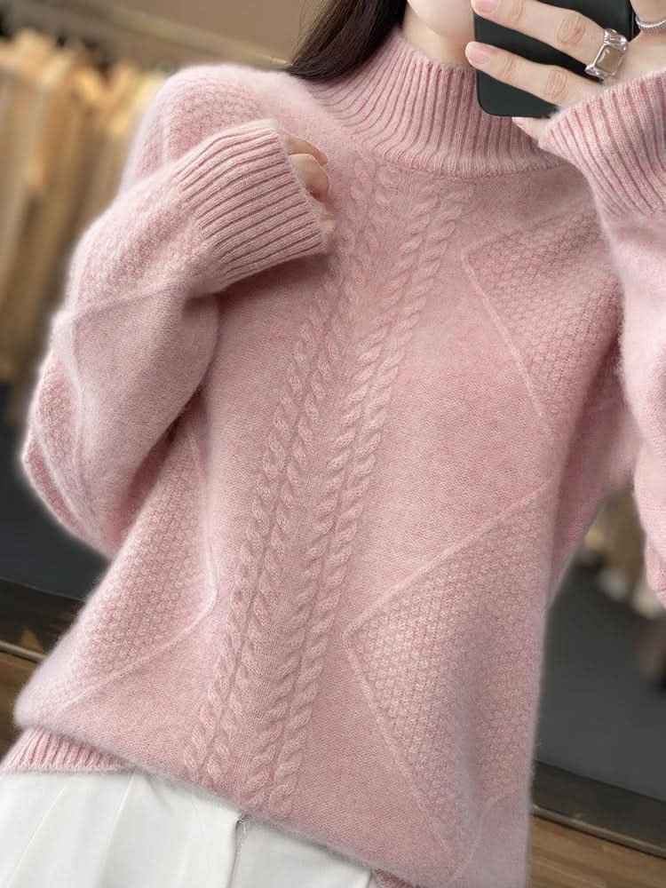 Briar - Women's Turtleneck Knit Sweater