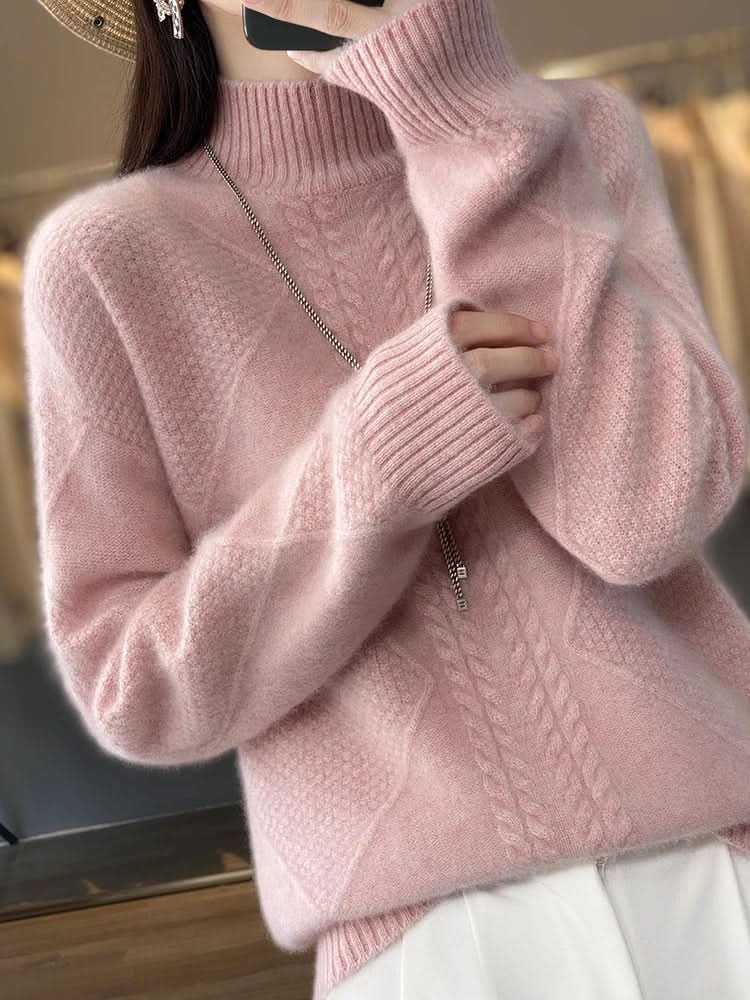 Briar - Women's Turtleneck Knit Sweater
