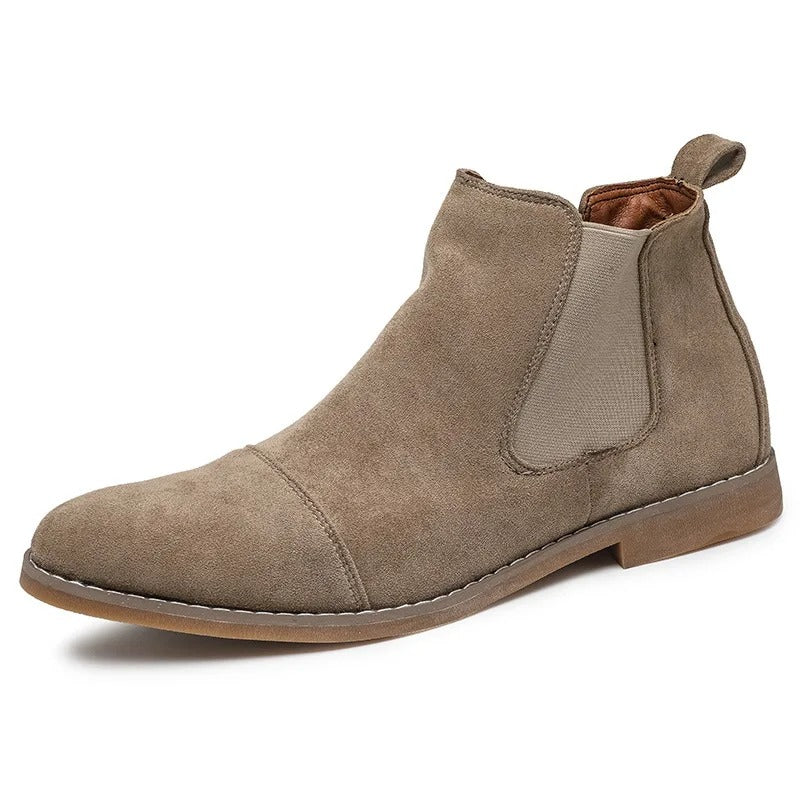 Byron - Men's Suede Chelsea Boots