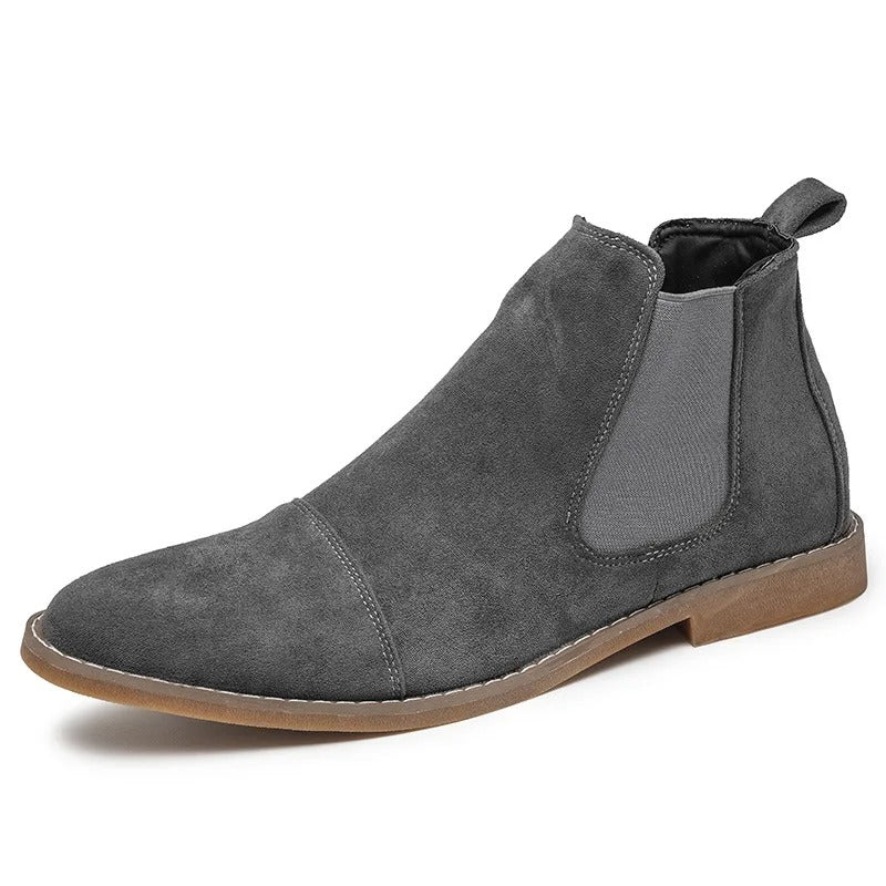 Byron - Men's Suede Chelsea Boots