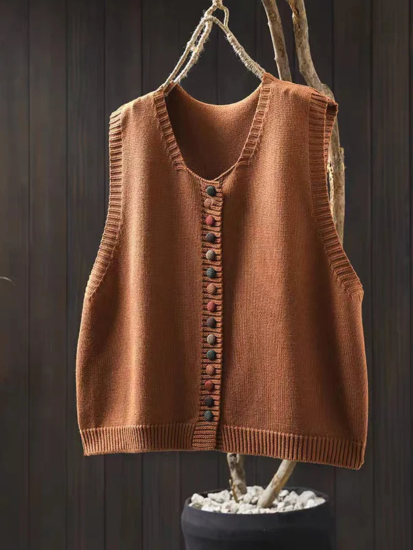 Cleo - Women's Knit Sweater Vest