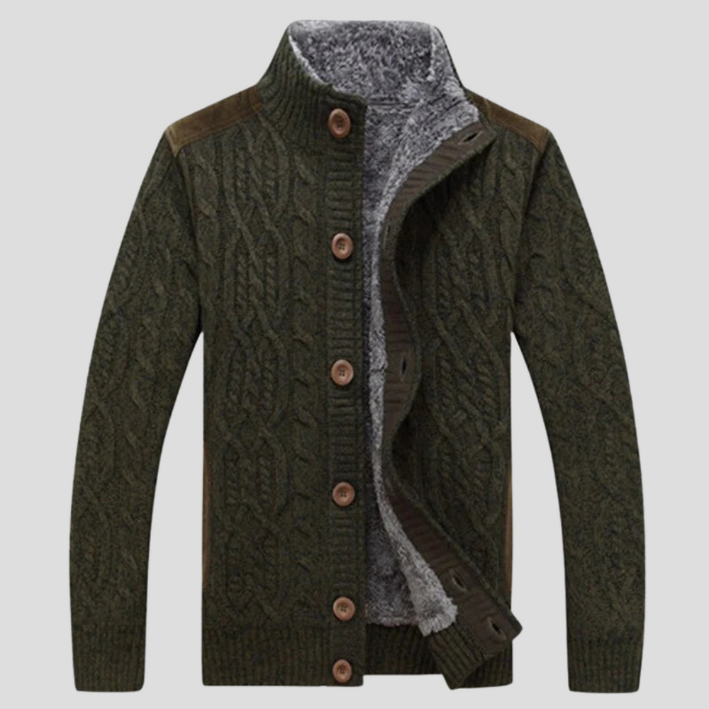 Cyrus - Men's Shawl Collar Cardigan