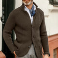 Declan - Men's Shawl Collar Knit Cardigan