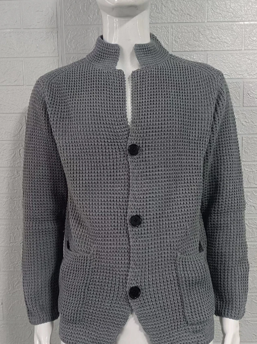 Declan - Men's Shawl Collar Knit Cardigan