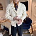 Desmond - Men's V Neck Knit Cardigan