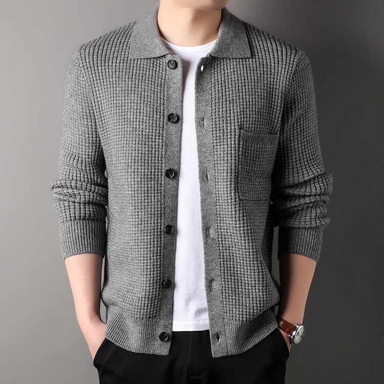 Duncan - Men's Button Knit Cardigan