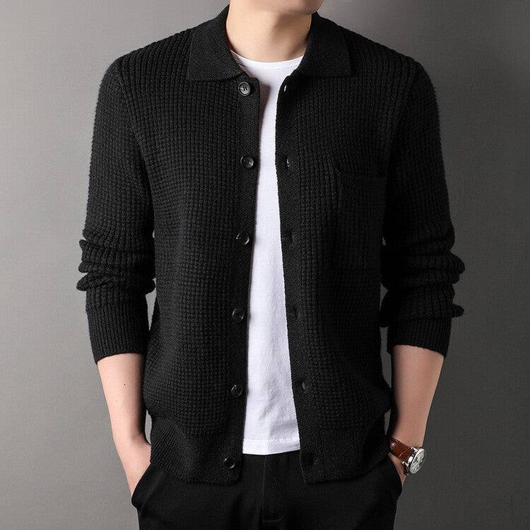 Duncan - Men's Button Knit Cardigan