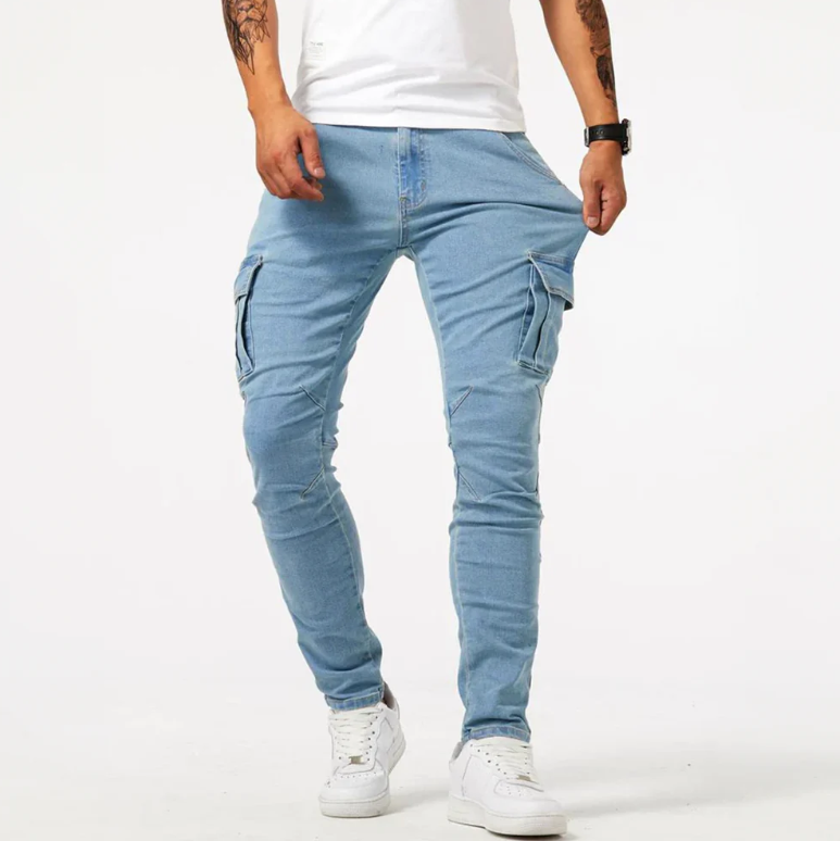Edmund - Men's Skinny Cargo Pants