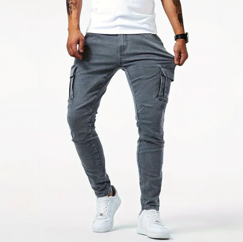 Edmund - Men's Skinny Cargo Pants