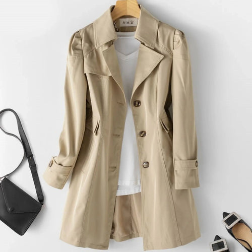 Etta - Women's Belted Trench Coat