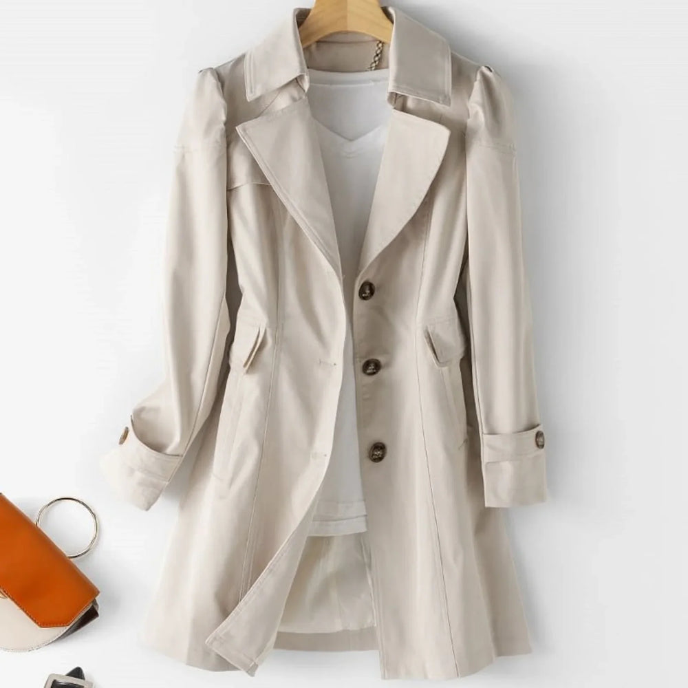 Etta - Women's Belted Trench Coat