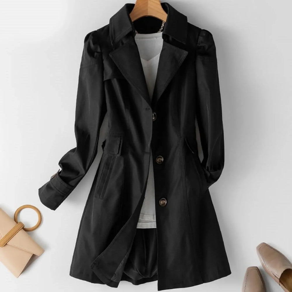 Etta - Women's Belted Trench Coat