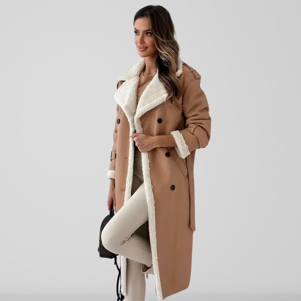 Eulalia - Women's Long Hooded Winter Coat