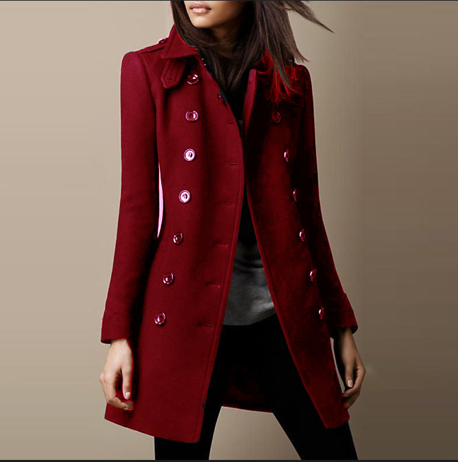 Felicity - Women's Double Breasted Coat