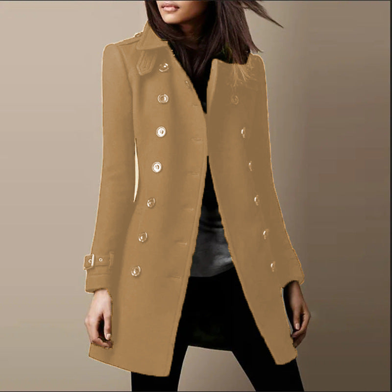 Felicity - Women's Double Breasted Coat