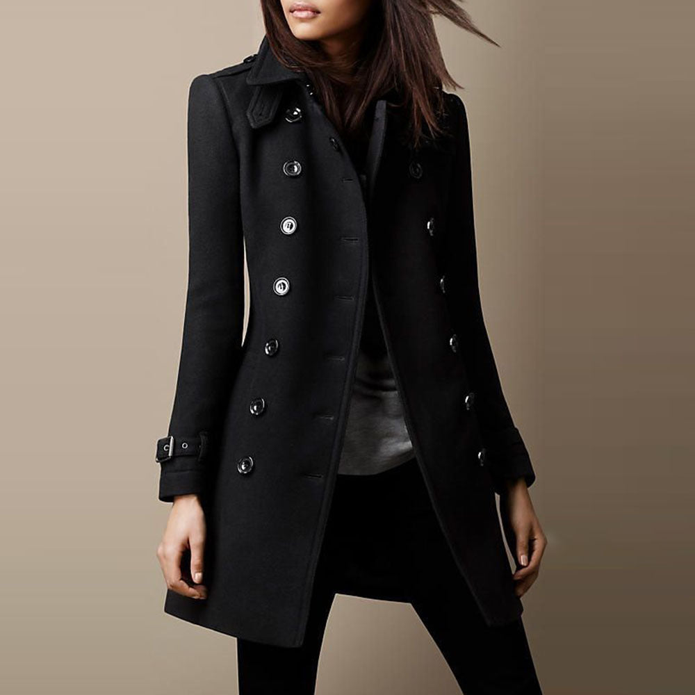 Felicity - Women's Double Breasted Coat