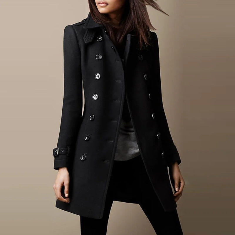 Felicity - Women's Double Breasted Coat