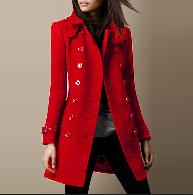 Felicity - Women's Double Breasted Coat