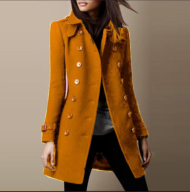 Felicity - Women's Double Breasted Coat