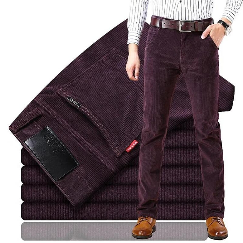 Ferdinand - Men's Corduroy Straight Leg Pants
