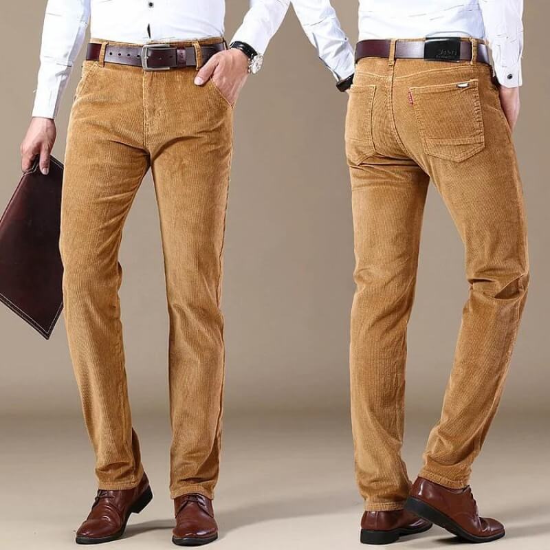 Ferdinand - Men's Corduroy Straight Leg Pants