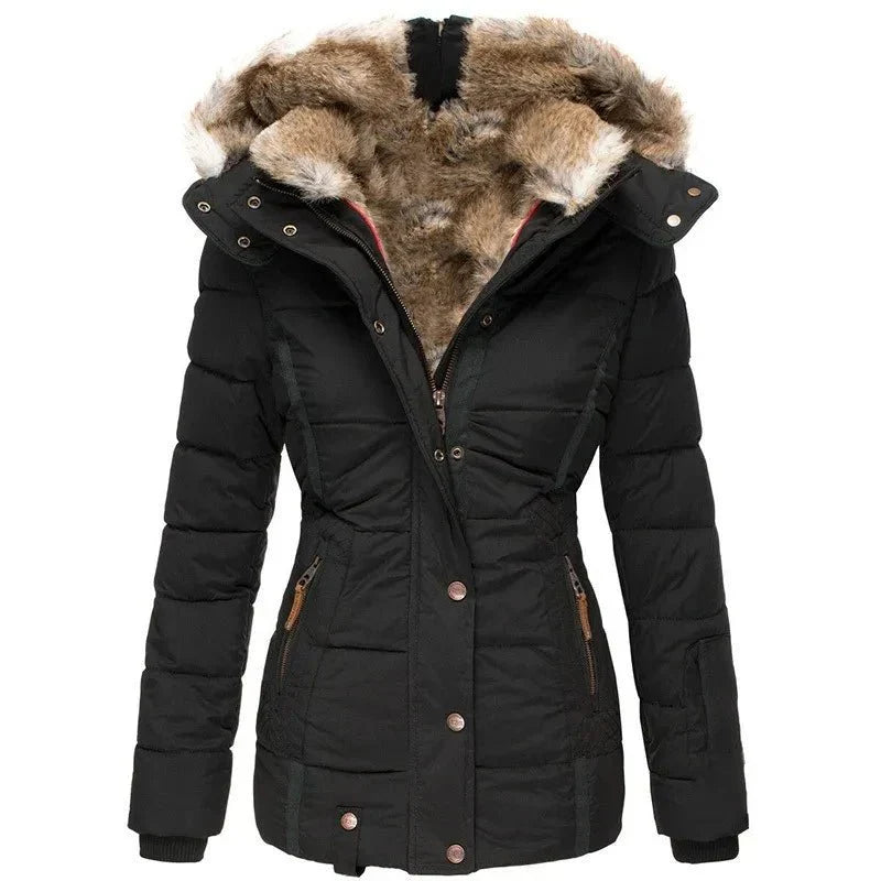 Fern - Women's Fur Collar Winter Jacket