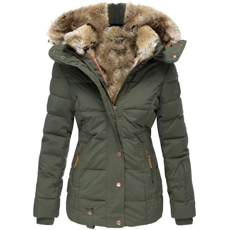 Fern - Women's Fur Collar Winter Jacket