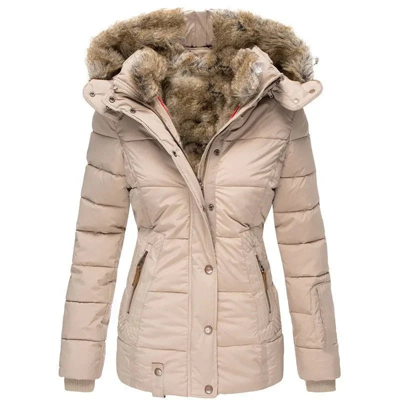 Fern - Women's Fur Collar Winter Jacket