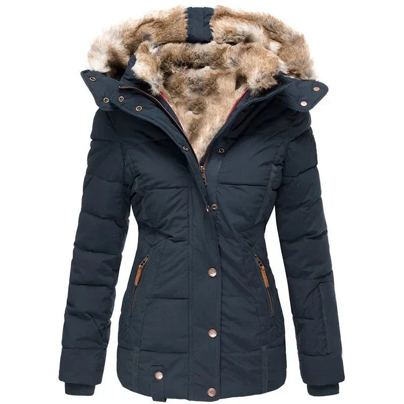 Fern - Women's Fur Collar Winter Jacket